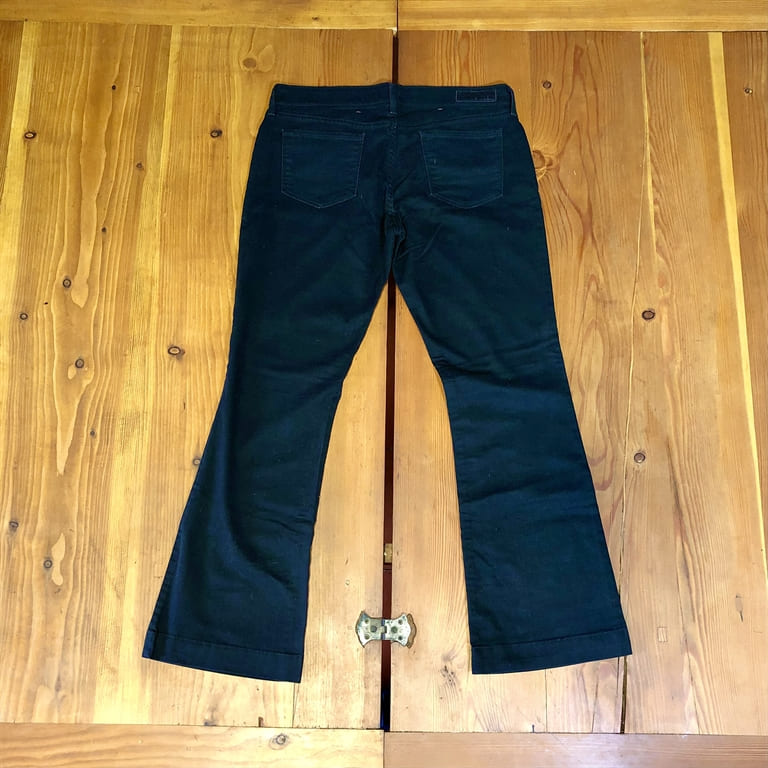 JEANS DONNA DENIZEN FROM LEVIS BOOT CUT NERO ELAST 14M